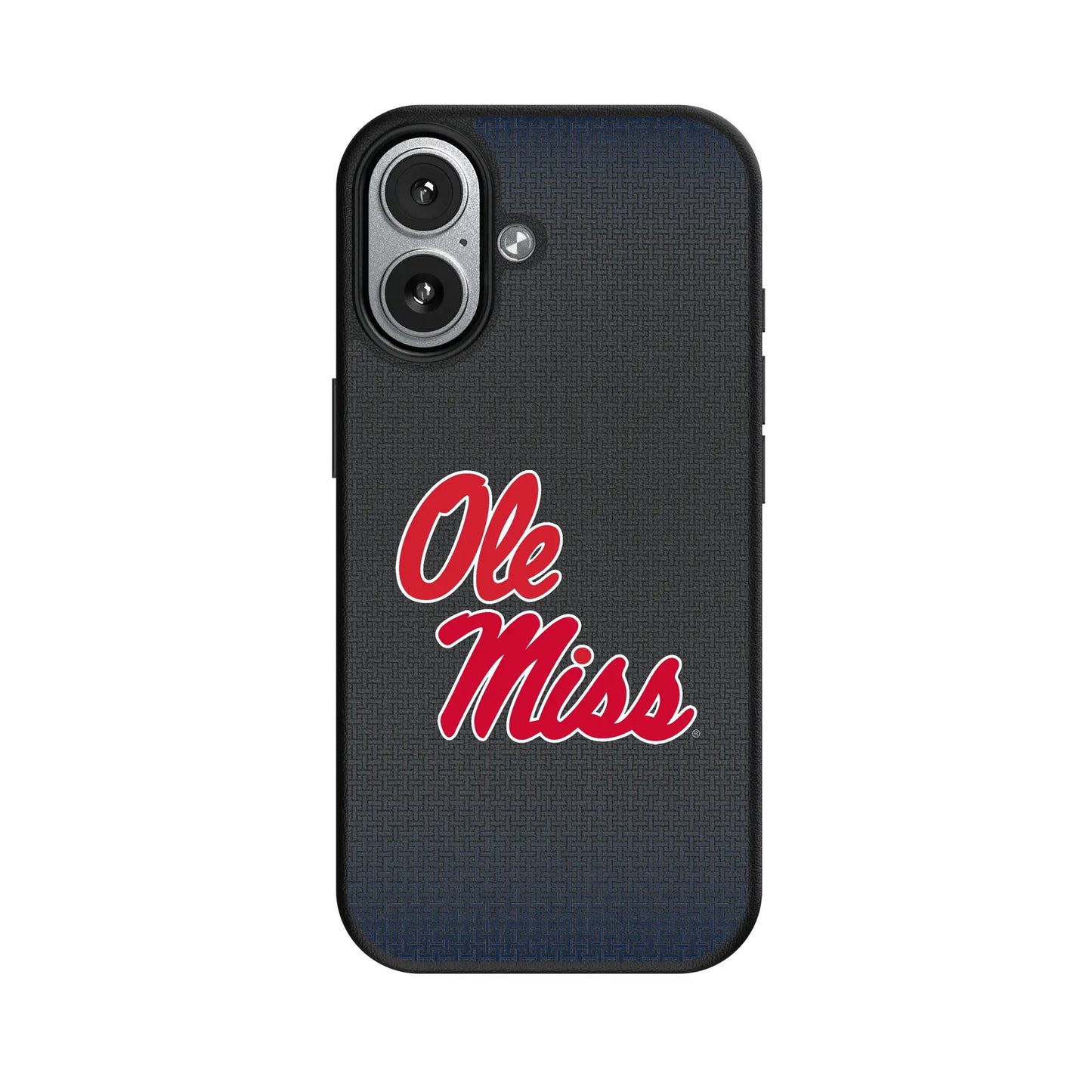 University of Mississippi Rebels Linen MagSafe Compatible Phone Case for Apple iPhone
