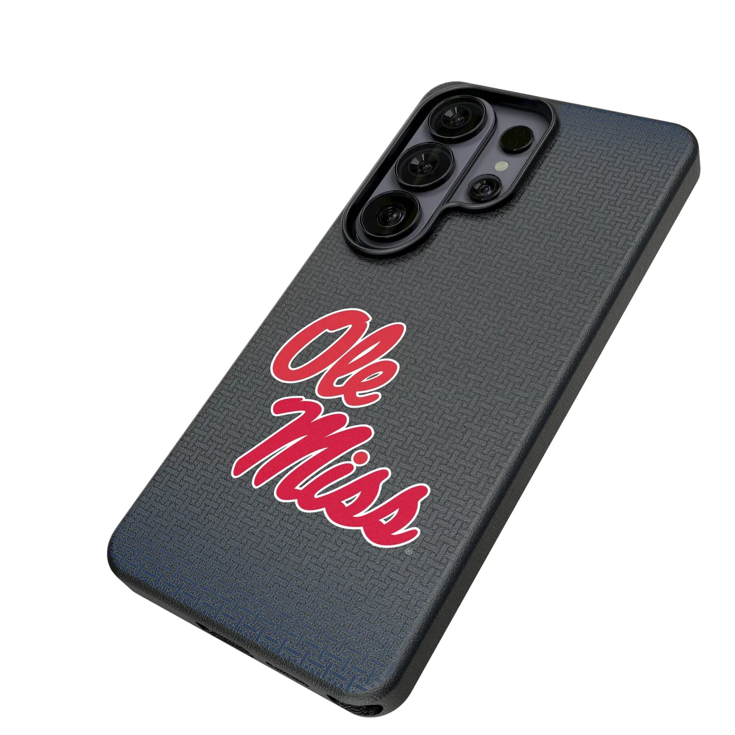 University of Mississippi Rebels Linen MagSafe Compatible Phone Case for Samsung Galaxy
