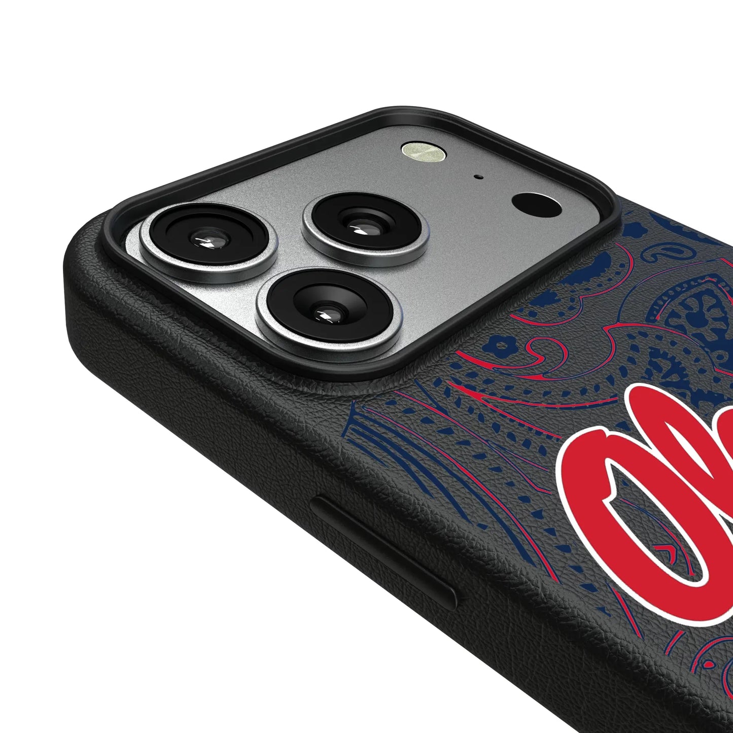 University of Mississippi Rebels Paisley MagSafe Compatible Phone Case for Apple iPhone
