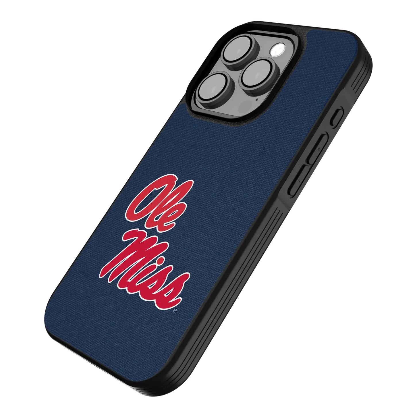 University of Mississippi Rebels Solid Bump Phone Case for Apple iPhone