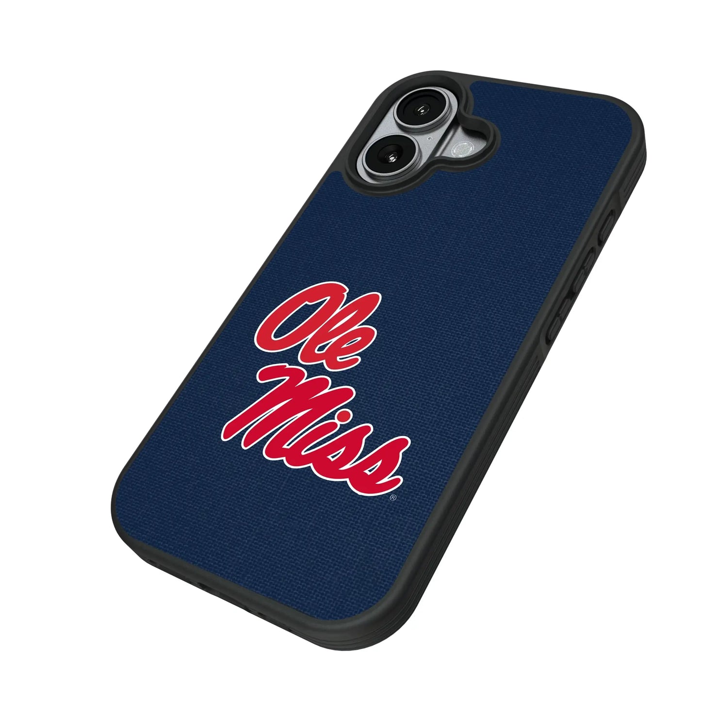 University of Mississippi Rebels Solid Bump Phone Case for Apple iPhone