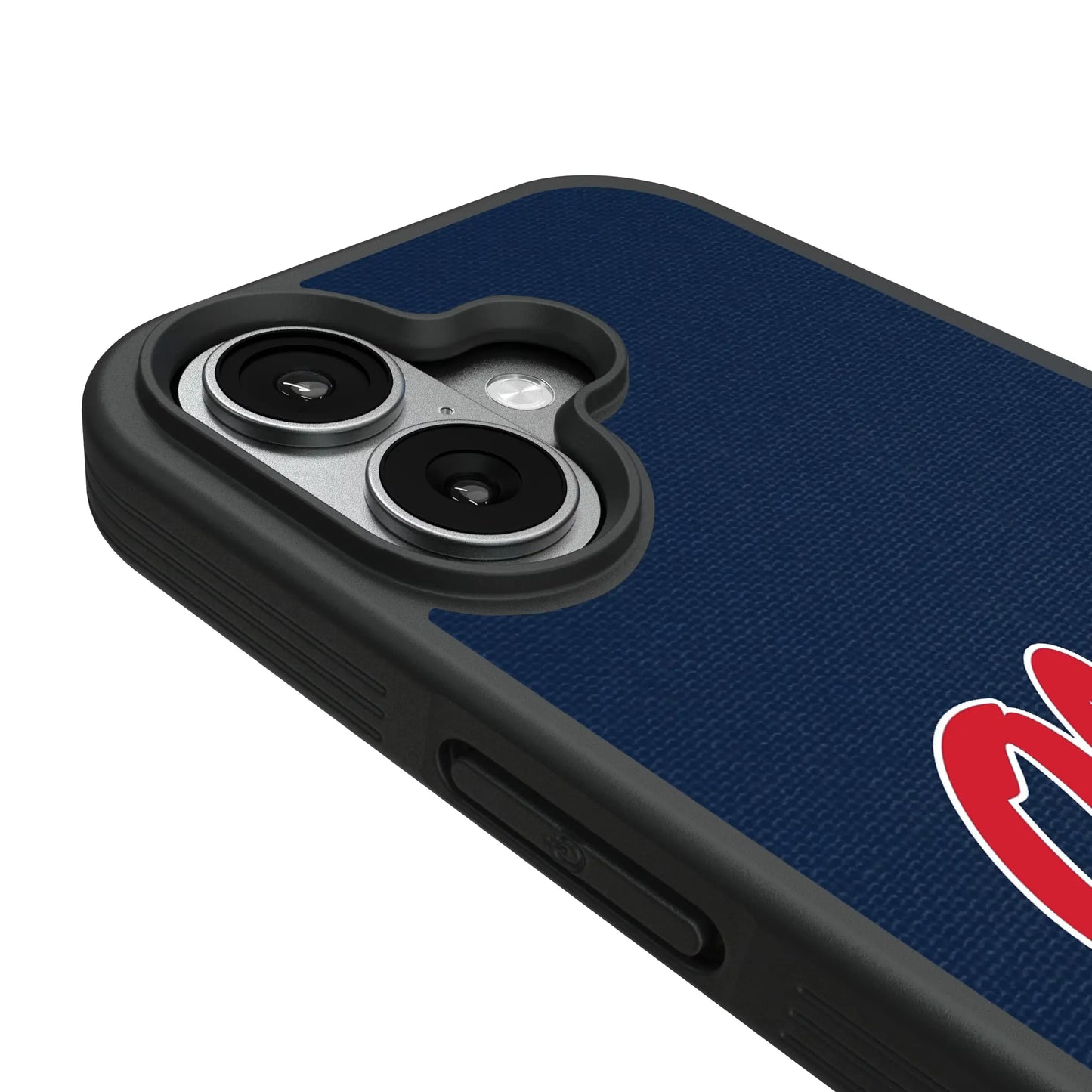 University of Mississippi Rebels Solid Bump Phone Case for Apple iPhone