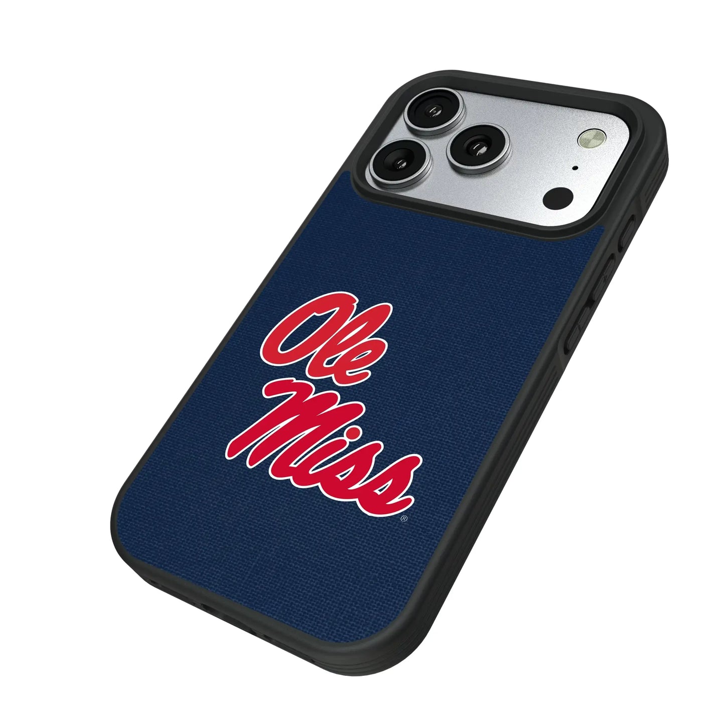 University of Mississippi Rebels Solid Bump Phone Case for Apple iPhone