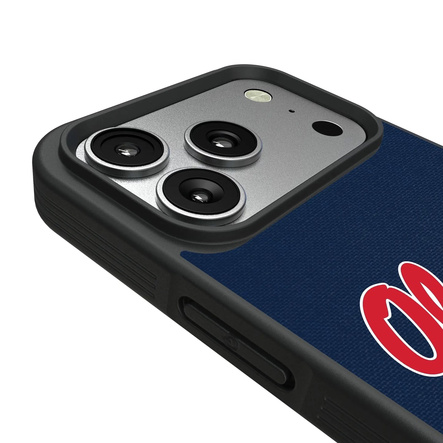 University of Mississippi Rebels Solid Bump Phone Case for Apple iPhone