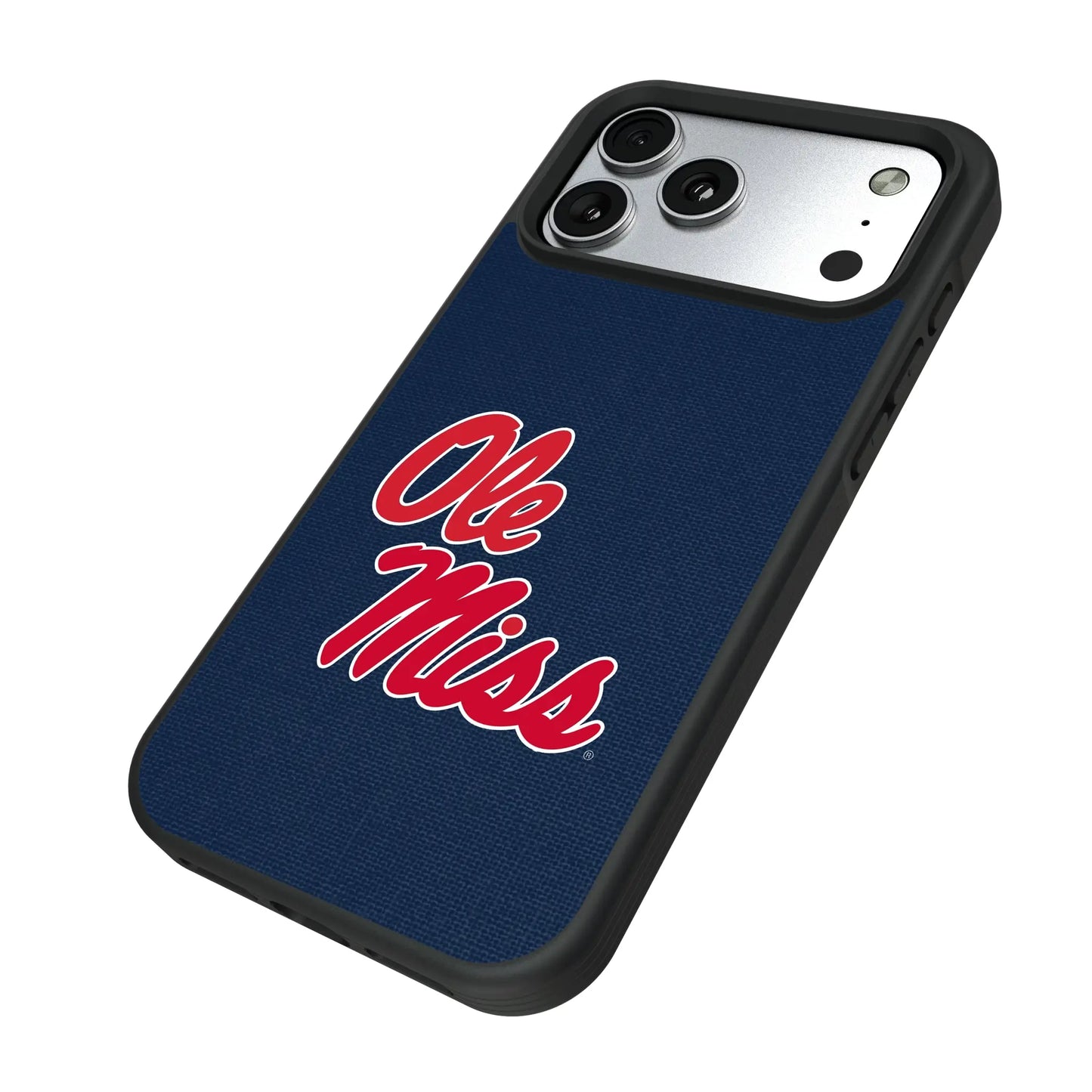 University of Mississippi Rebels Solid Bump Phone Case for Apple iPhone