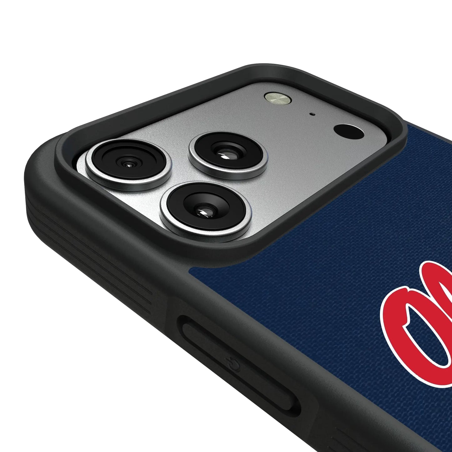 University of Mississippi Rebels Solid Bump Phone Case for Apple iPhone