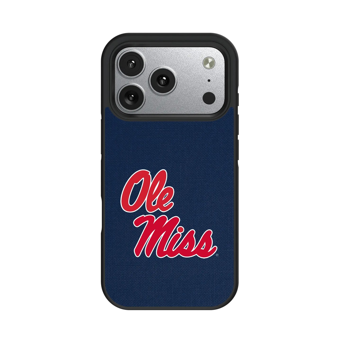 University of Mississippi Rebels Solid Bump Phone Case for Apple iPhone