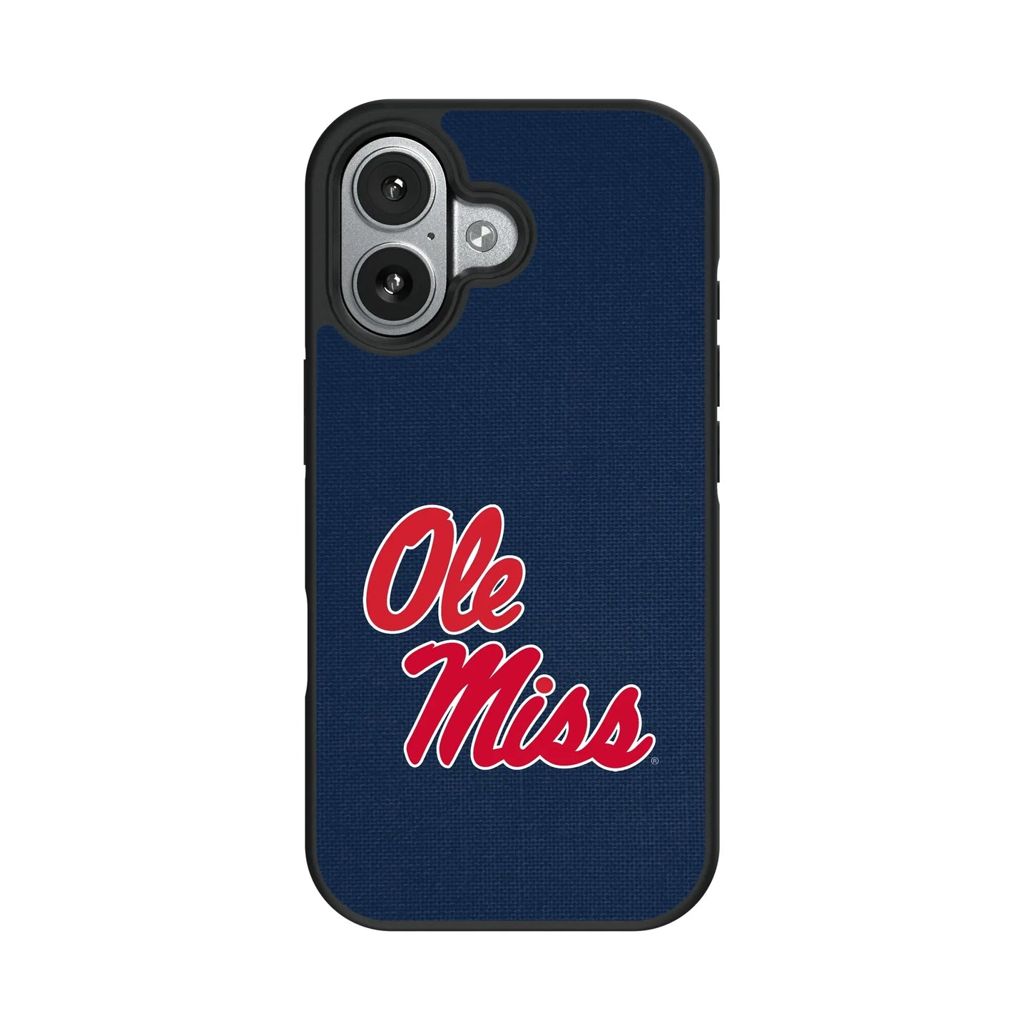 University of Mississippi Rebels Solid Bump Phone Case for Apple iPhone