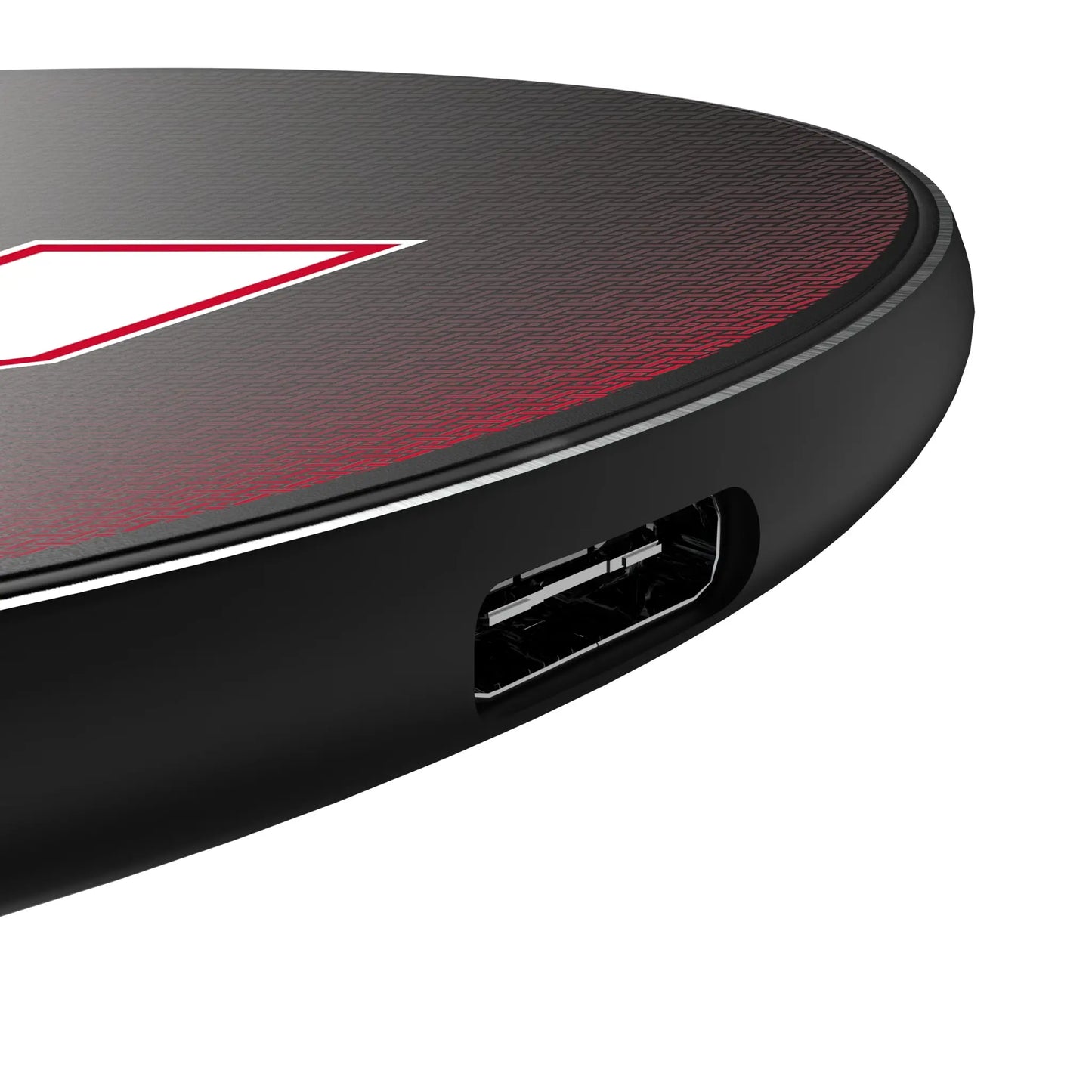University of Nebraska Huskers Block N Linen 15-Watt Wireless Charger