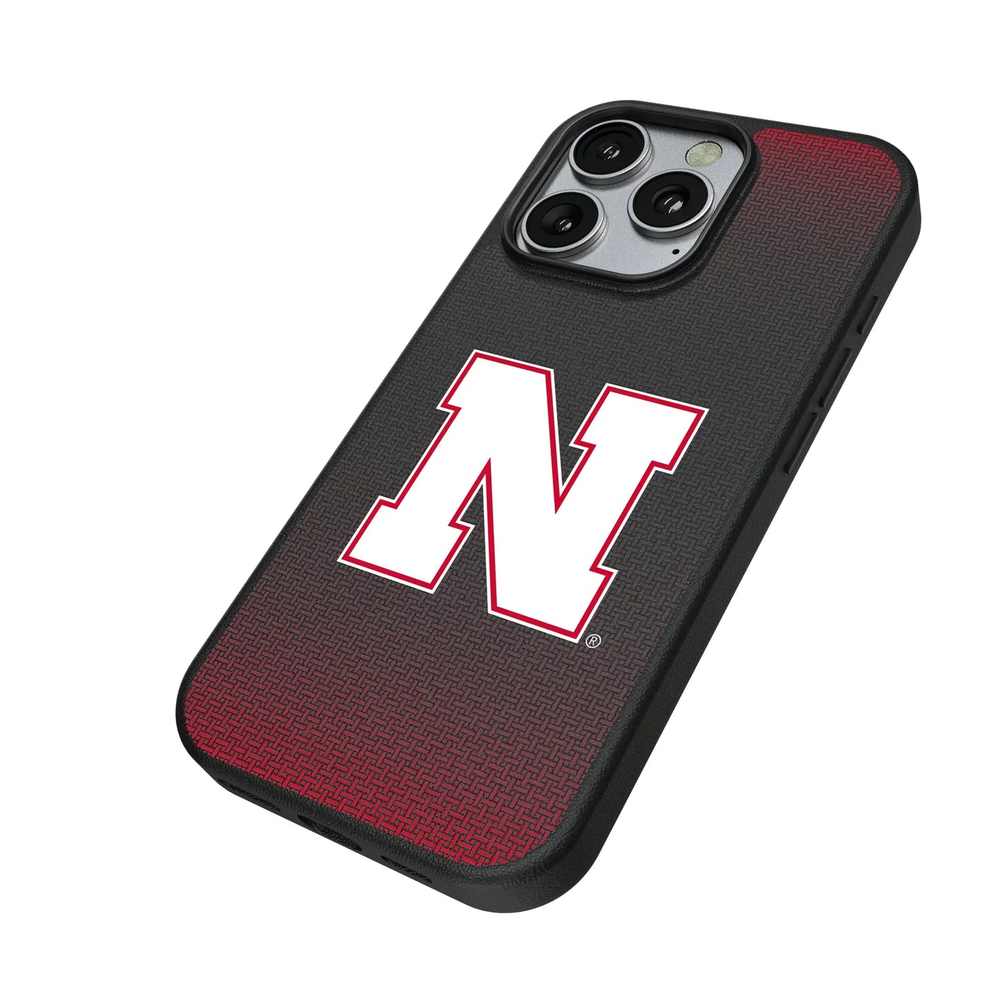 University of Nebraska Huskers Block N Linen MagSafe Compatible Phone Case for Apple iPhone