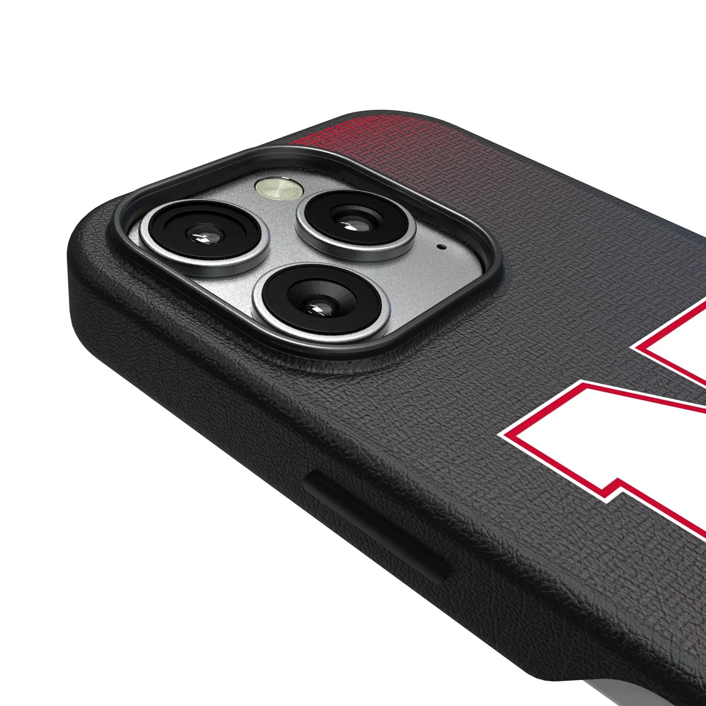 University of Nebraska Huskers Block N Linen MagSafe Compatible Phone Case for Apple iPhone