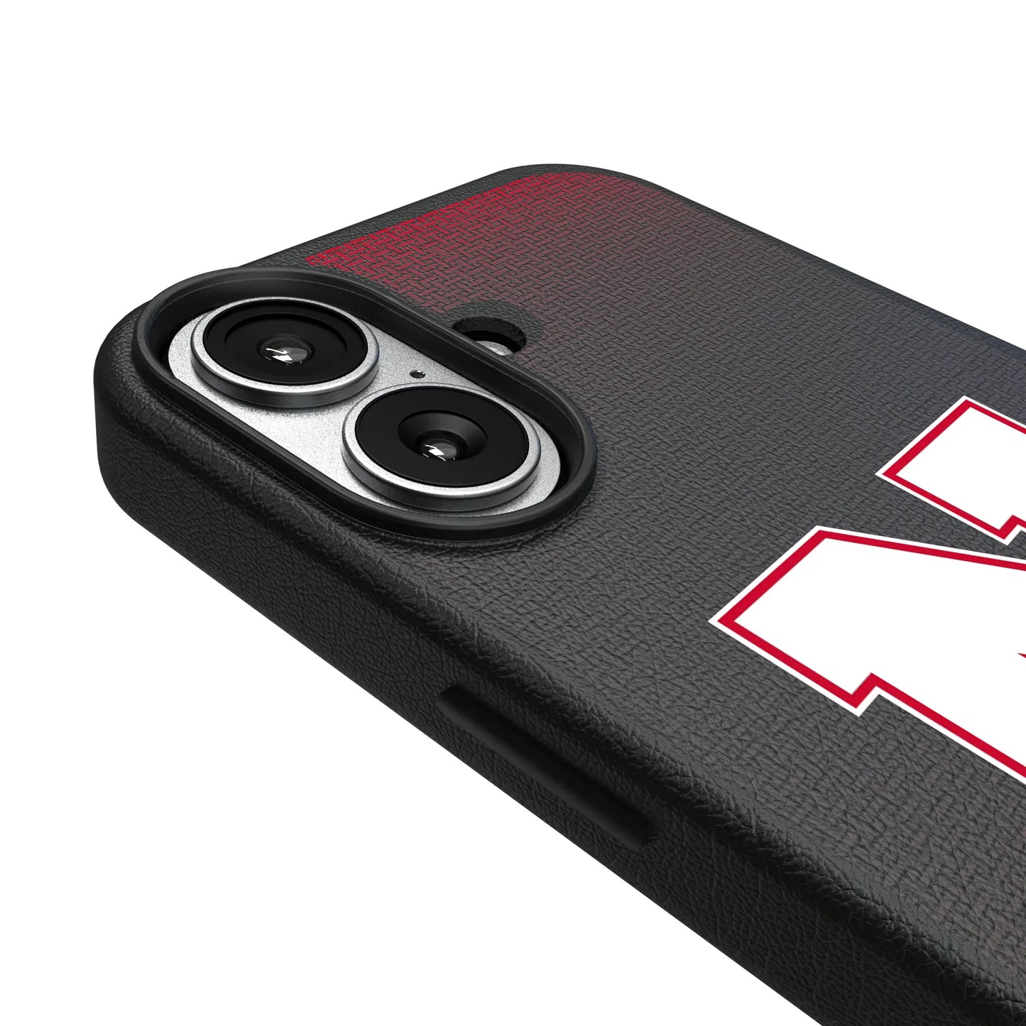 University of Nebraska Huskers Block N Linen MagSafe Compatible Phone Case for Apple iPhone