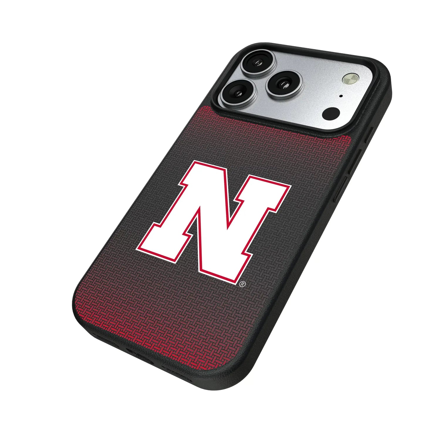 University of Nebraska Huskers Block N Linen MagSafe Compatible Phone Case for Apple iPhone