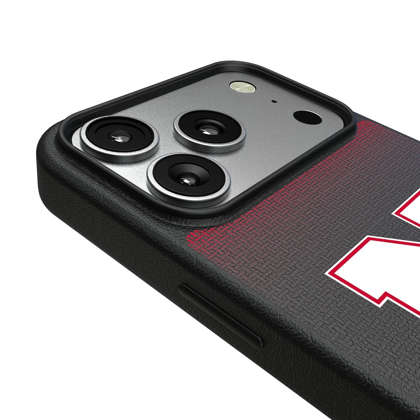 University of Nebraska Huskers Block N Linen MagSafe Compatible Phone Case for Apple iPhone