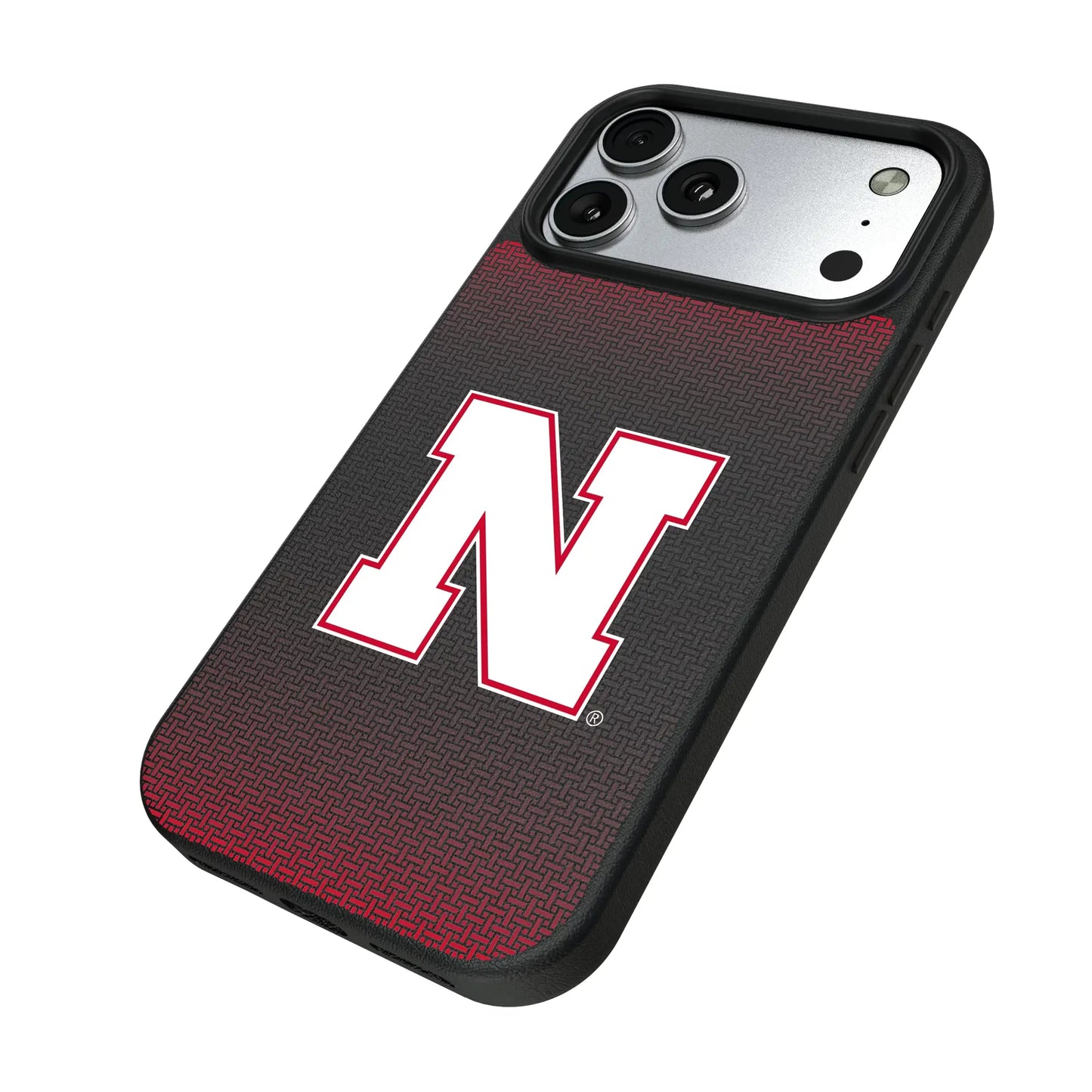 University of Nebraska Huskers Block N Linen MagSafe Compatible Phone Case for Apple iPhone