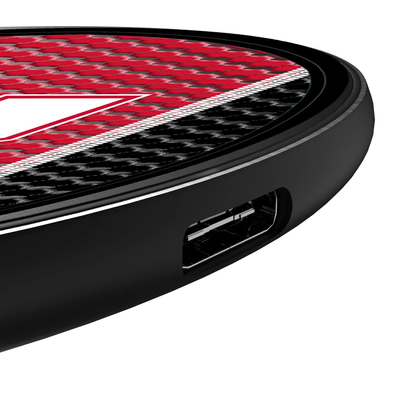 University of Nebraska Huskers Block N Mesh 15-Watt Wireless Charger