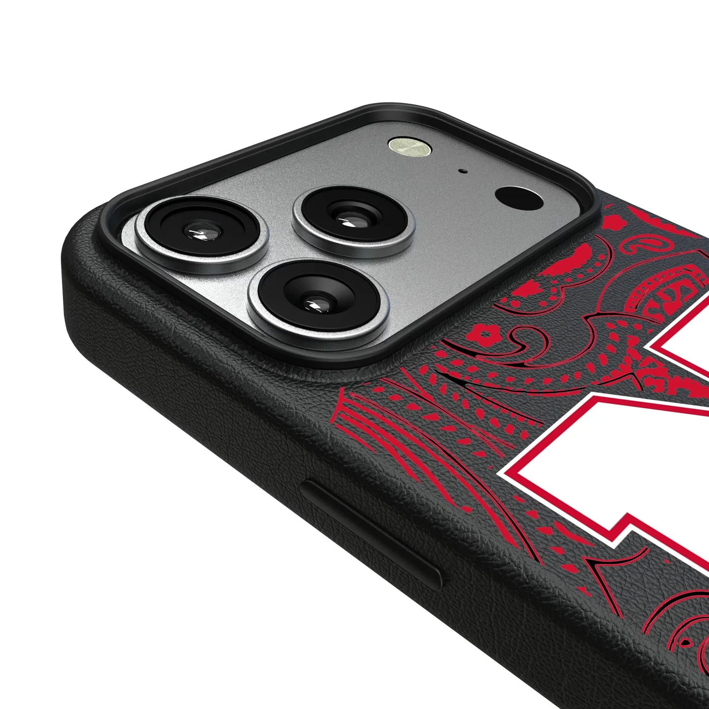 University of Nebraska Huskers Block N Paisley MagSafe Compatible Phone Case for Apple iPhone