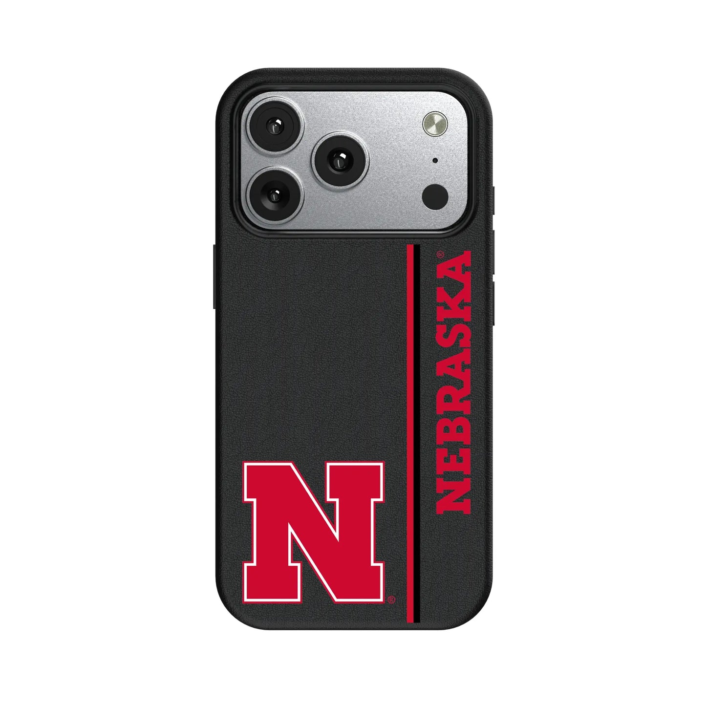 University of Nebraska Huskers Block N Sidebar MagSafe Compatible Phone Case for Apple iPhone
