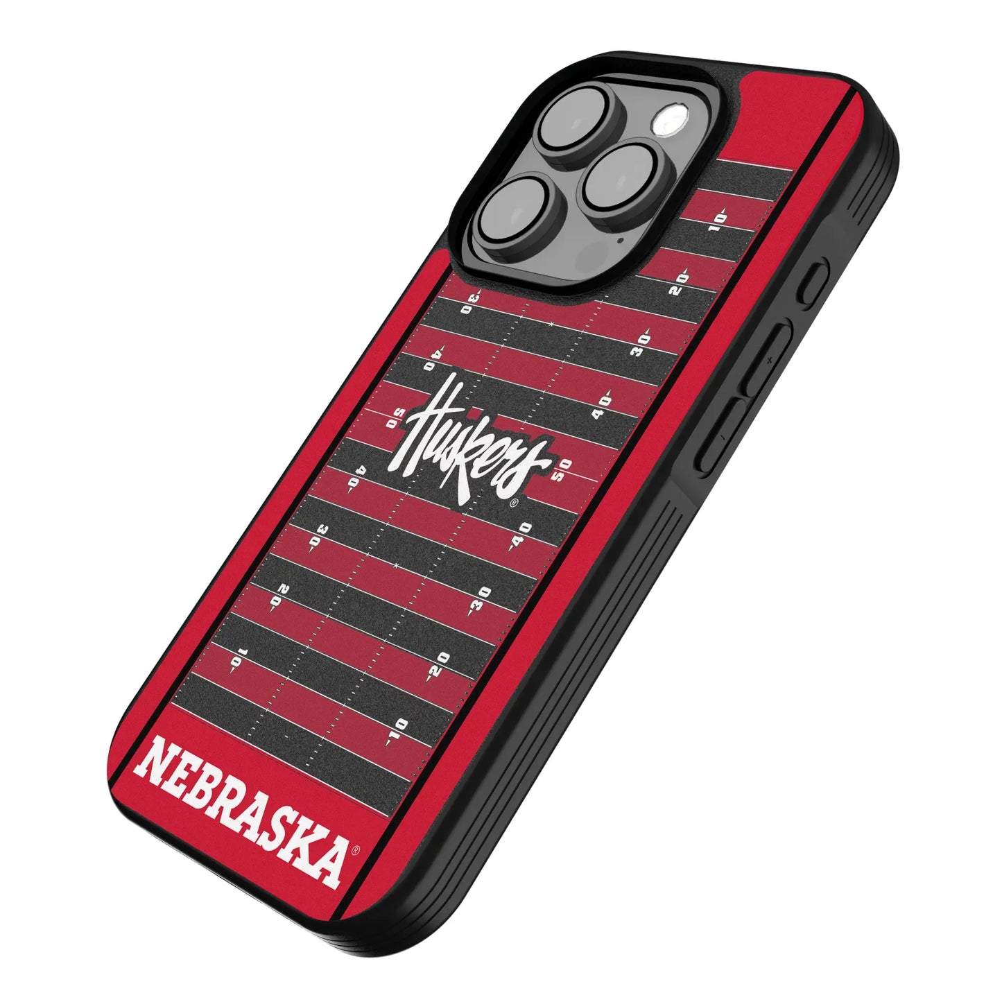 University of Nebraska Huskers Field Bump Phone Case for Apple iPhone