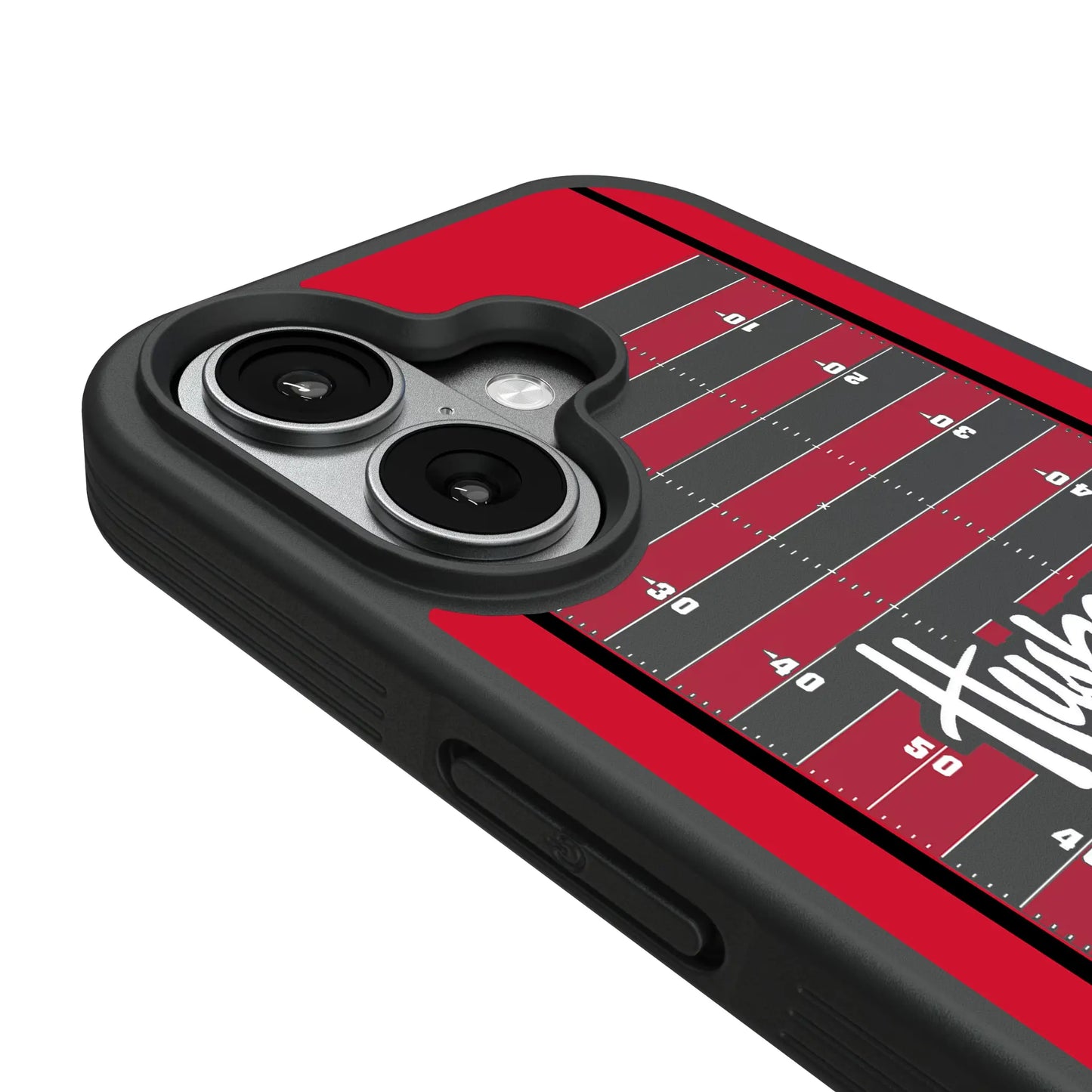 University of Nebraska Huskers Field Bump Phone Case for Apple iPhone