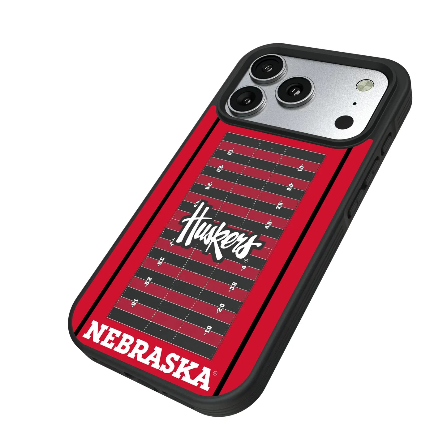 University of Nebraska Huskers Field Bump Phone Case for Apple iPhone