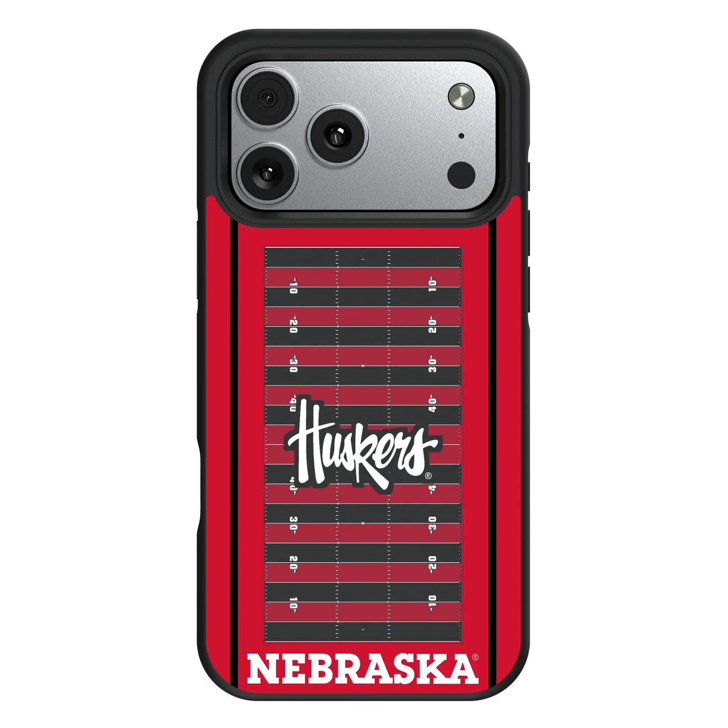 University of Nebraska Huskers Field Bump Phone Case for Apple iPhone