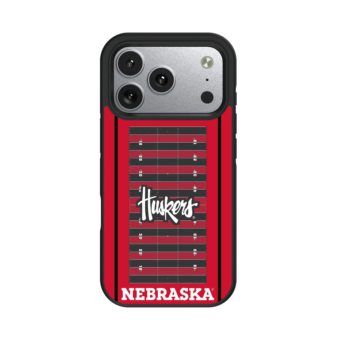 University of Nebraska Huskers Field Bump Phone Case for Apple iPhone