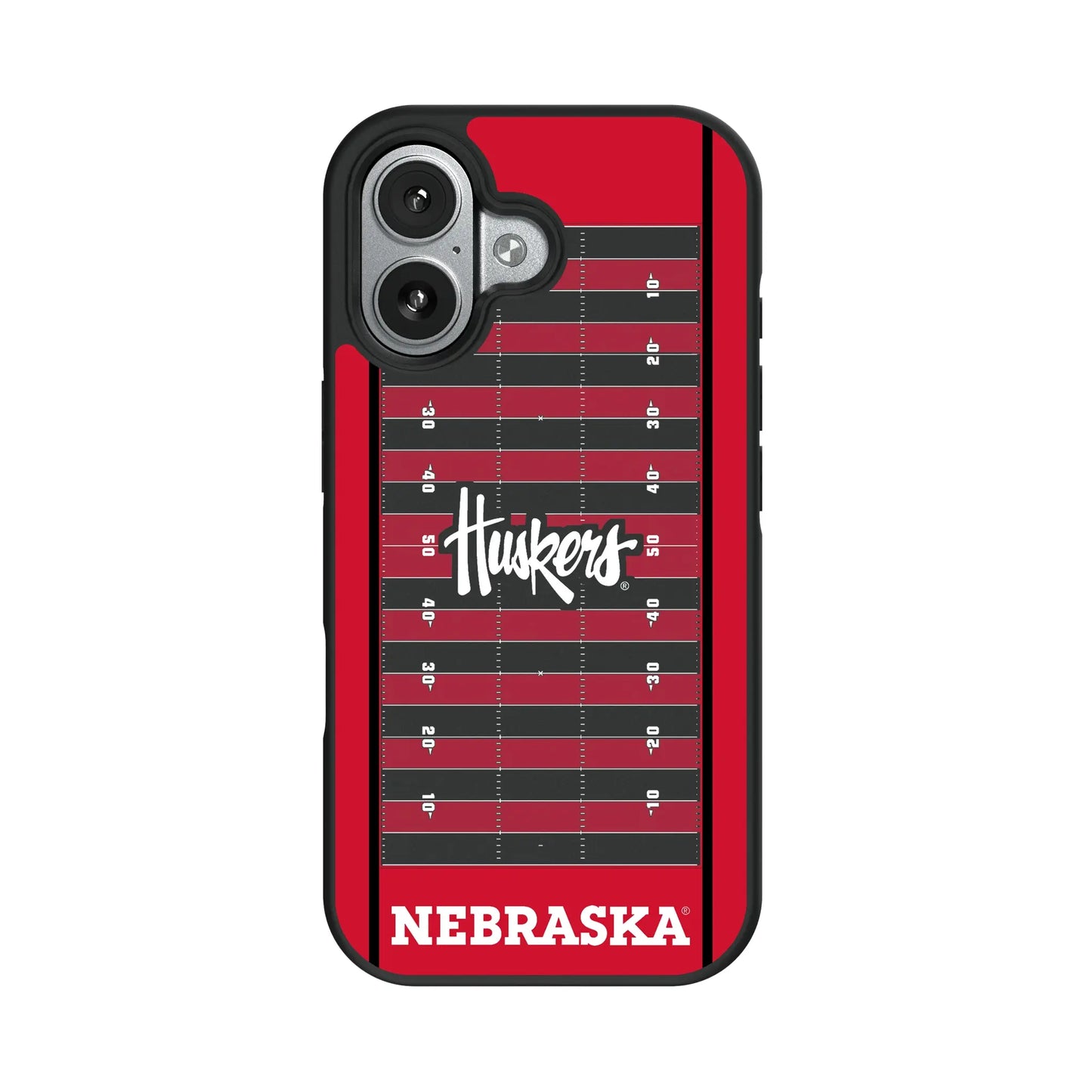 University of Nebraska Huskers Field Bump Phone Case for Apple iPhone