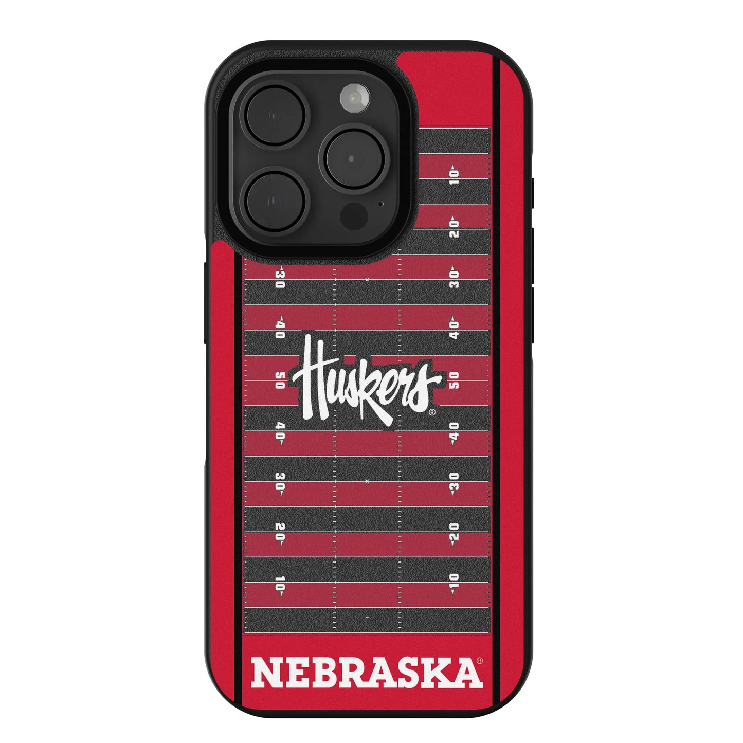 University of Nebraska Huskers Field Bump Phone Case for Apple iPhone