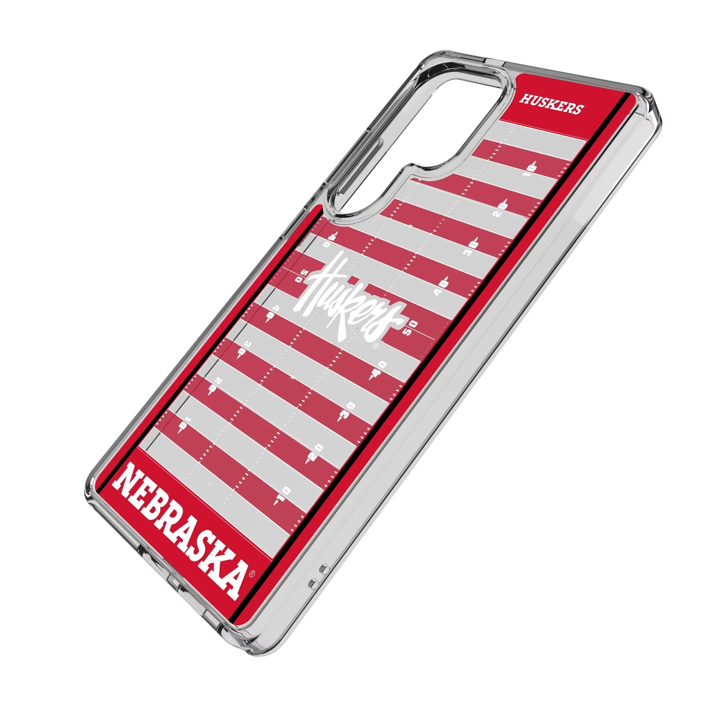 University of Nebraska Huskers Field Clear Phone Case for Samsung Galaxy