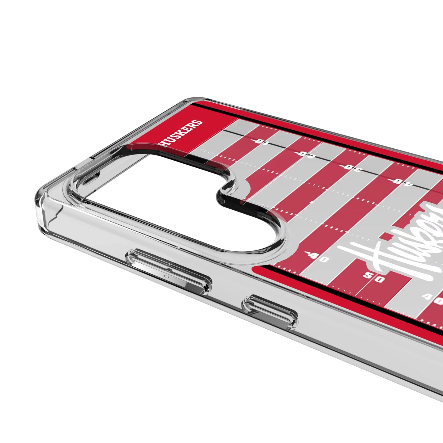 University of Nebraska Huskers Field Clear Phone Case for Samsung Galaxy