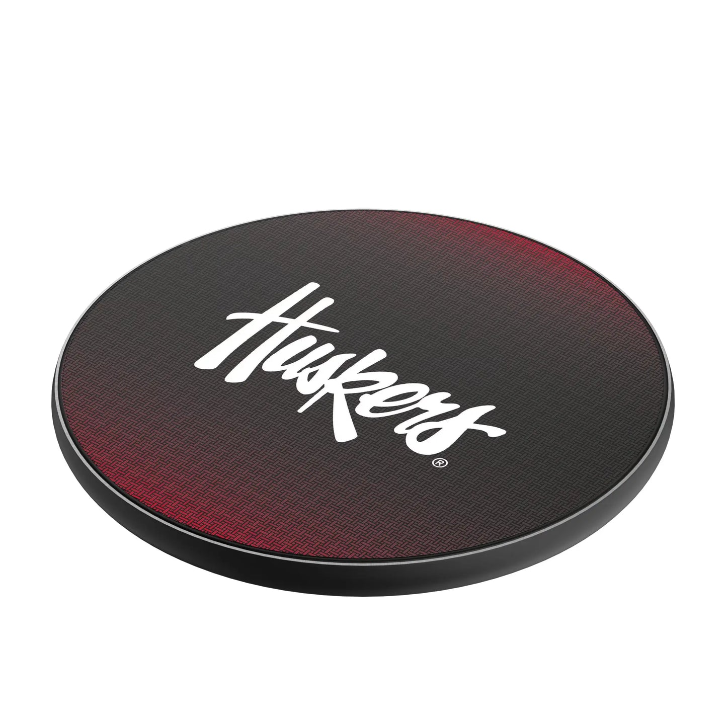University of Nebraska Huskers Linen 15-Watt Wireless Charger