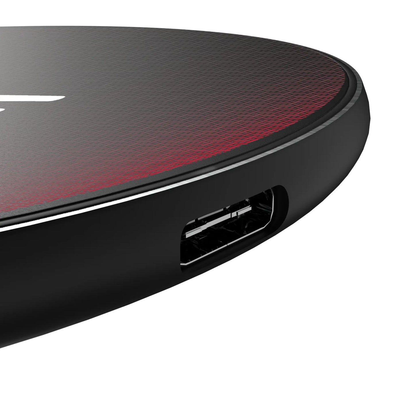 University of Nebraska Huskers Linen 15-Watt Wireless Charger