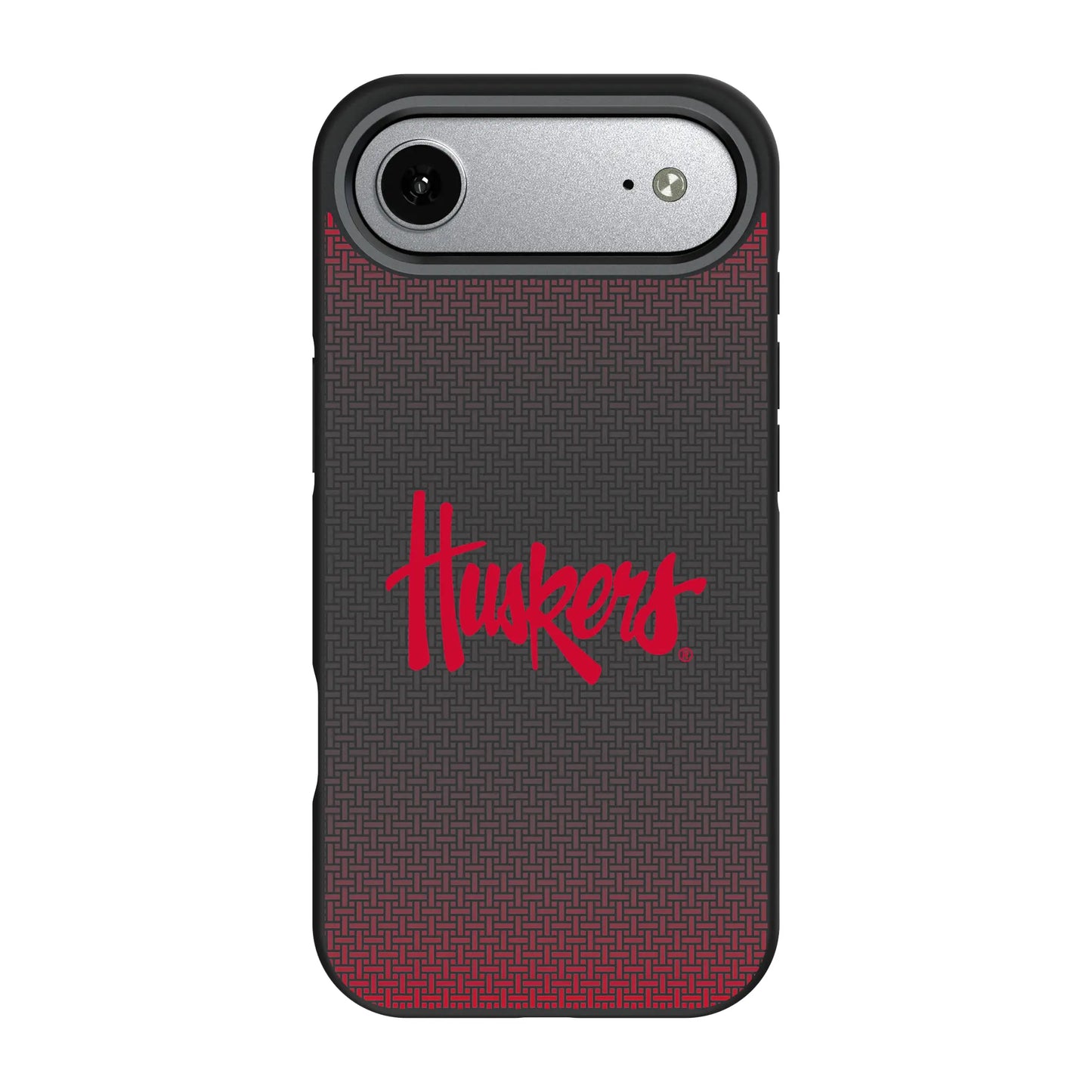 University of Nebraska Huskers Linen Bump Phone Case for Apple iPhone