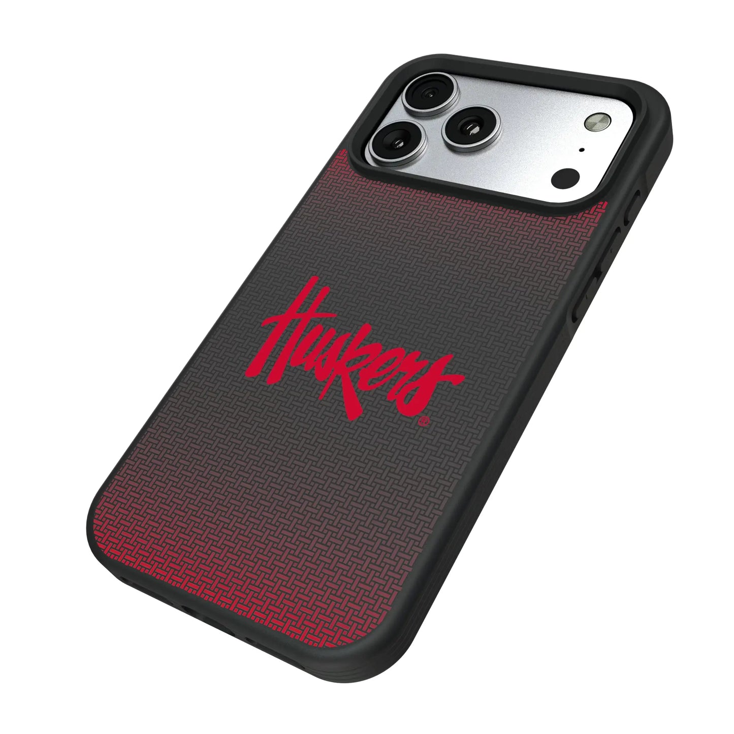 University of Nebraska Huskers Linen Bump Phone Case for Apple iPhone