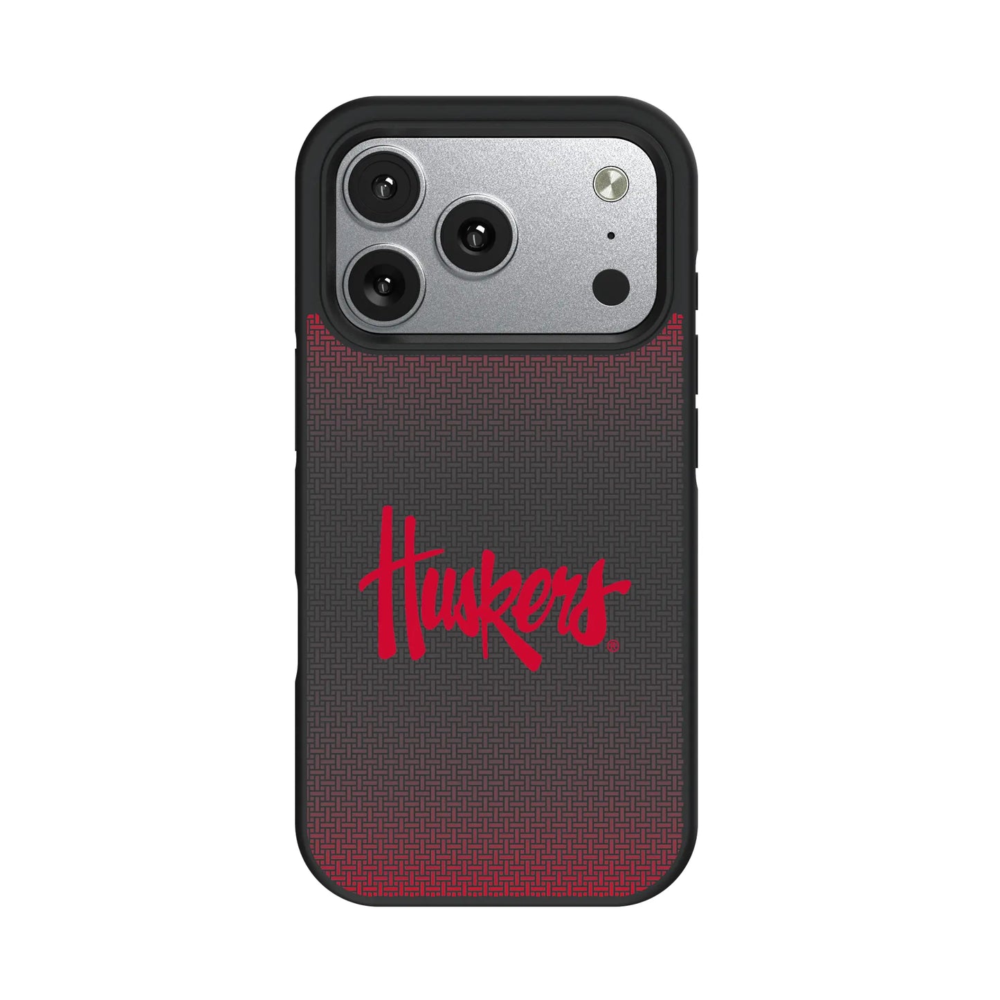 University of Nebraska Huskers Linen Bump Phone Case for Apple iPhone