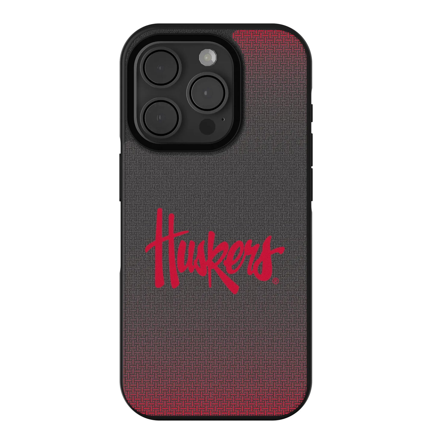University of Nebraska Huskers Linen Bump Phone Case for Apple iPhone