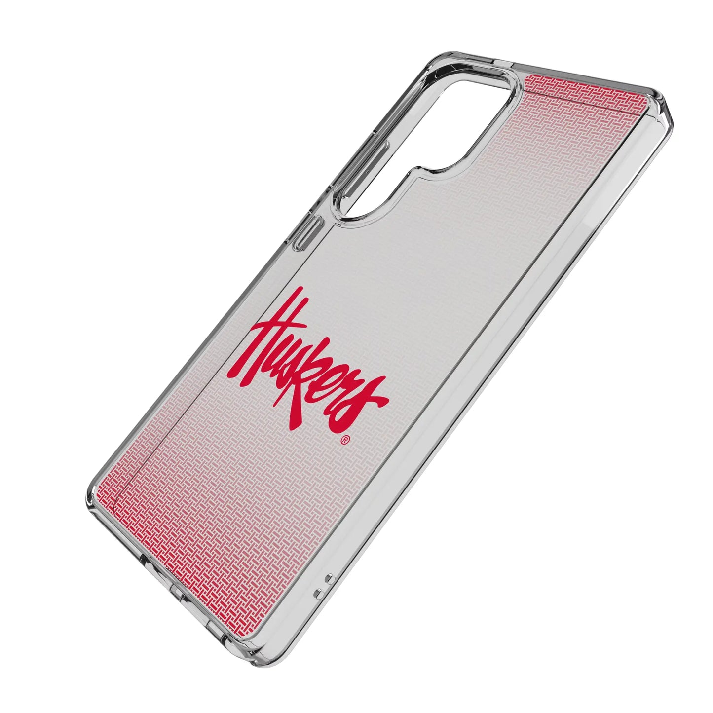 University of Nebraska Huskers Linen Clear Phone Case for Samsung Galaxy