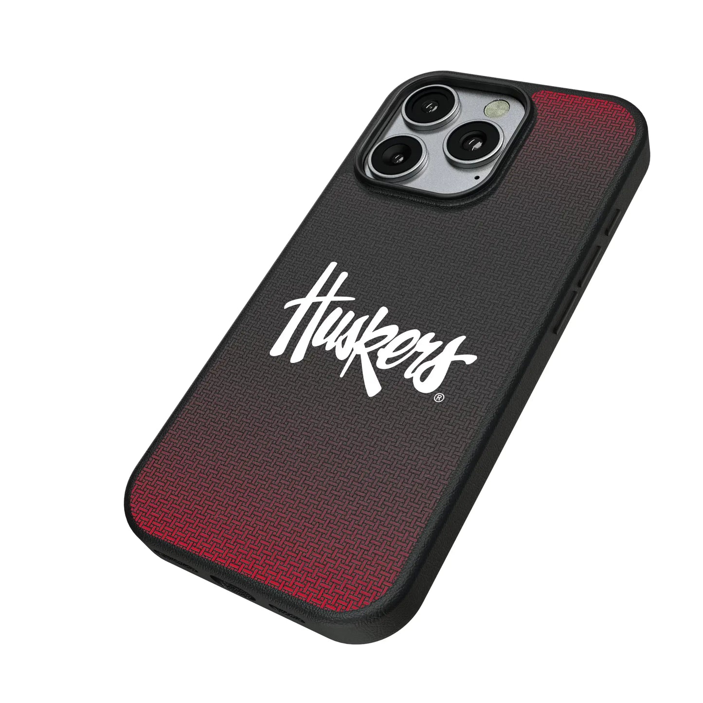 University of Nebraska Huskers Linen MagSafe Compatible Phone Case for Apple iPhone