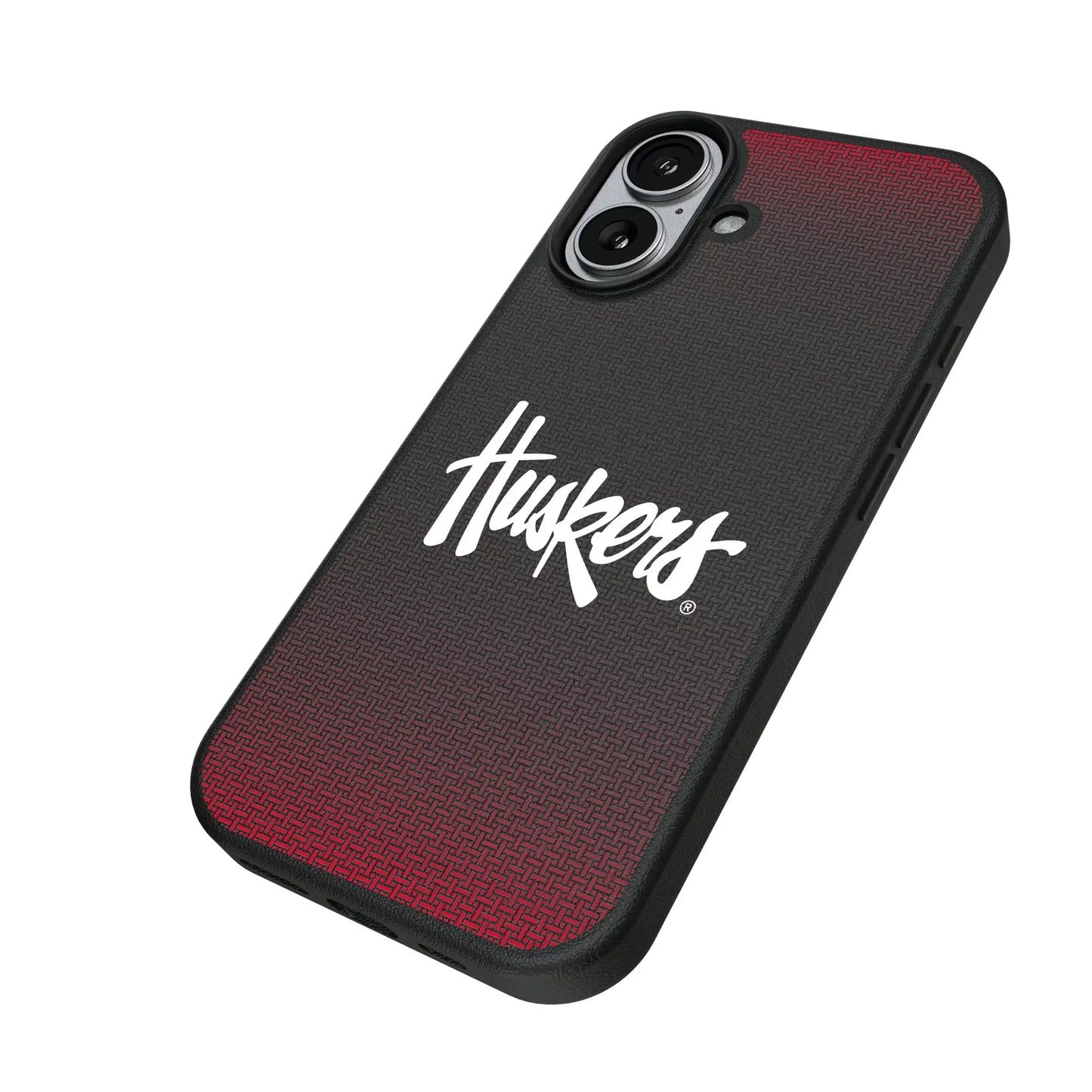 University of Nebraska Huskers Linen MagSafe Compatible Phone Case for Apple iPhone