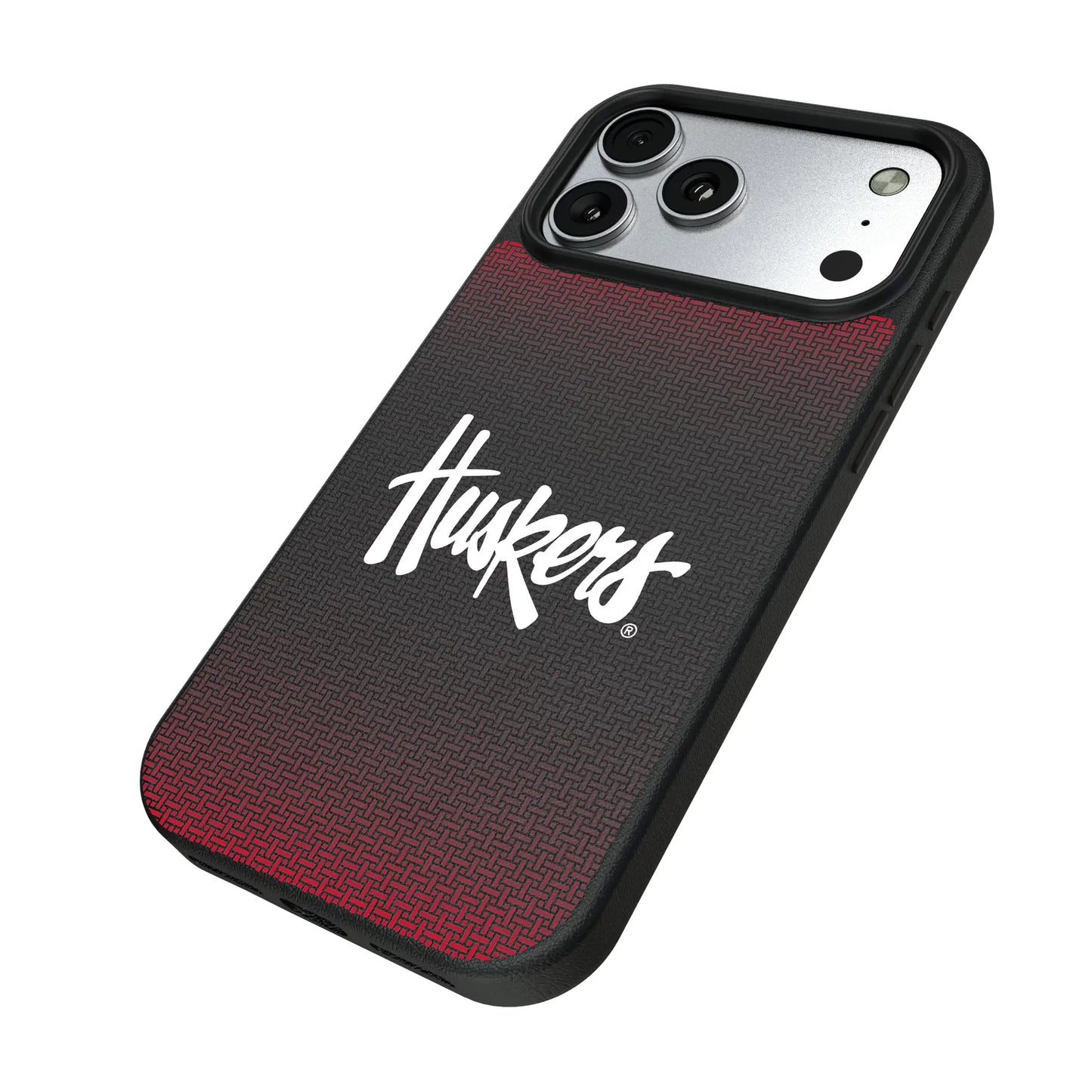University of Nebraska Huskers Linen MagSafe Compatible Phone Case for Apple iPhone