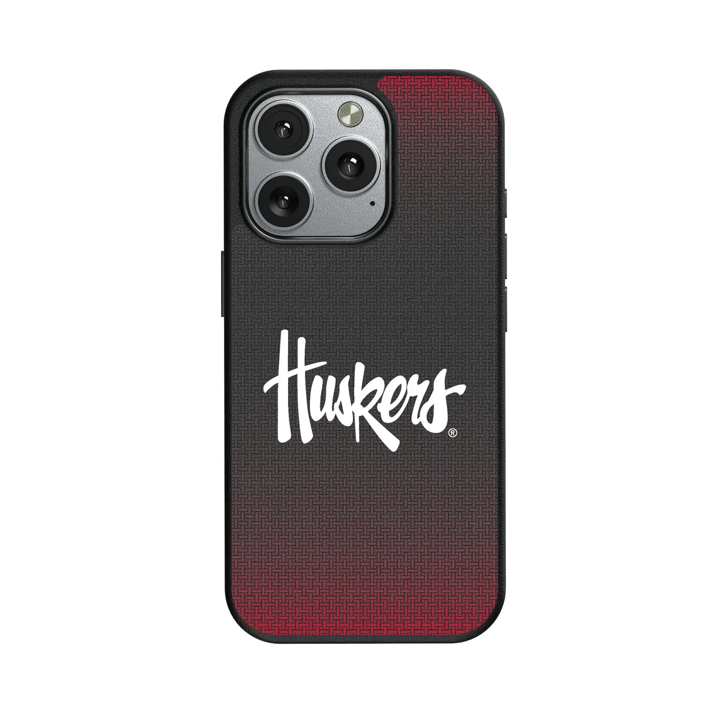 University of Nebraska Huskers Linen MagSafe Compatible Phone Case for Apple iPhone