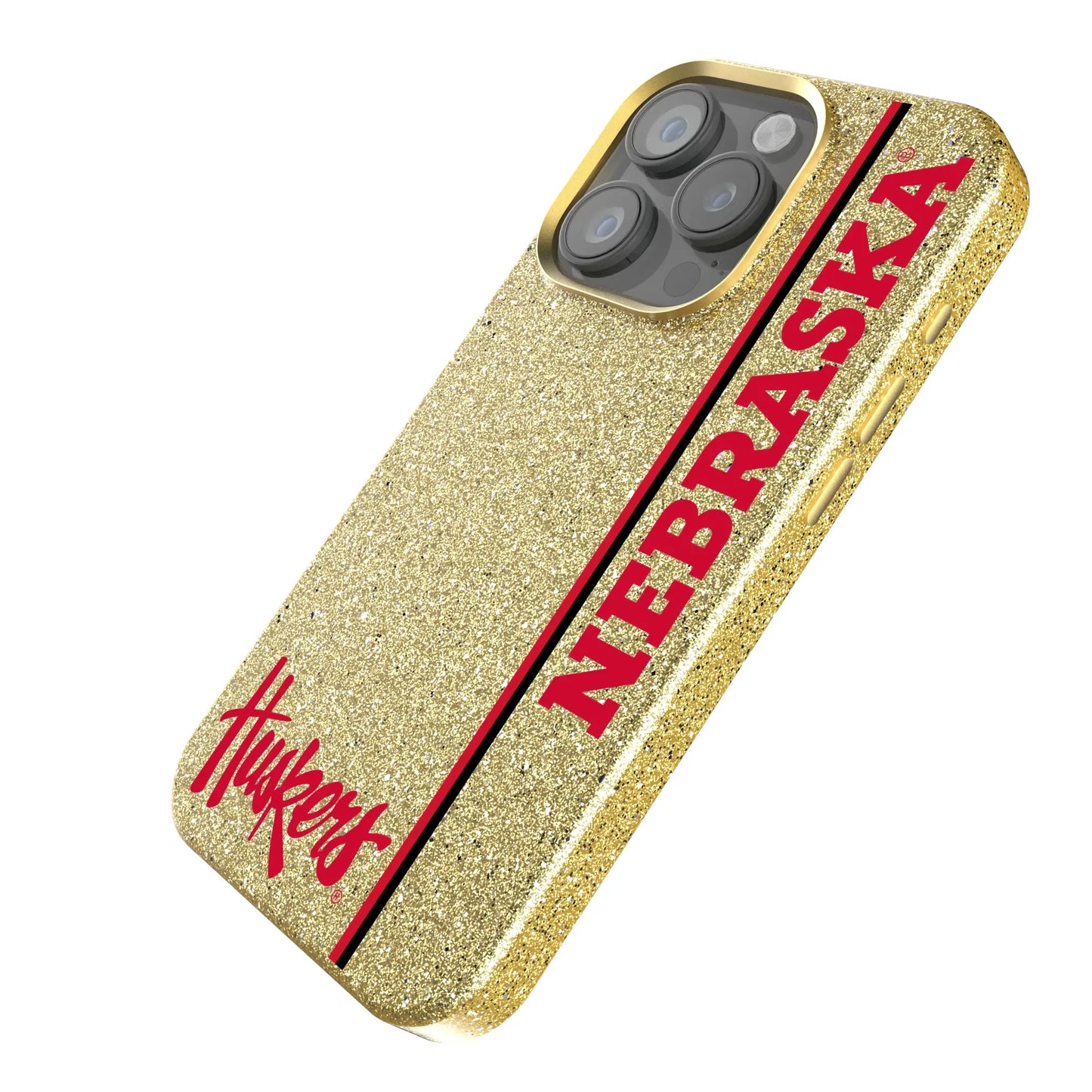 University of Nebraska Huskers Sidebar Bling Phone Case for Apple iPhone