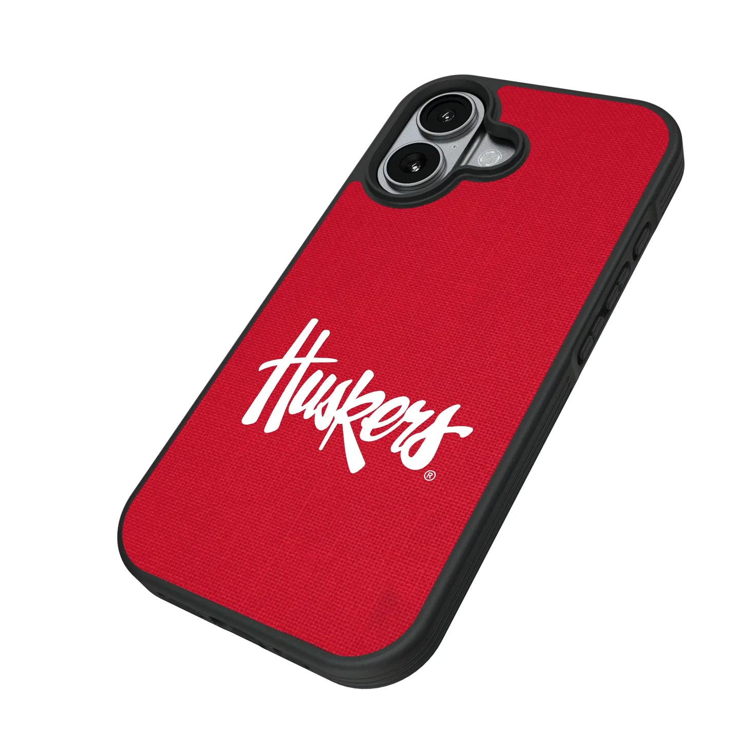 University of Nebraska Huskers Solid Bump Phone Case for Apple iPhone