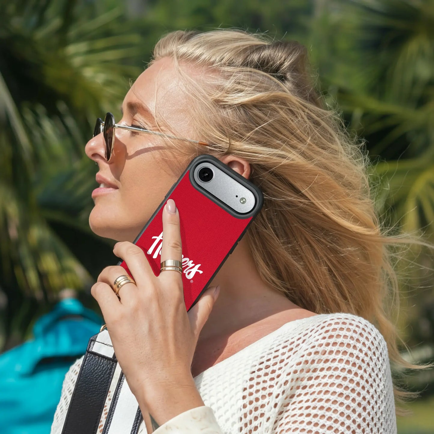 University of Nebraska Huskers Solid Bump Phone Case for Apple iPhone