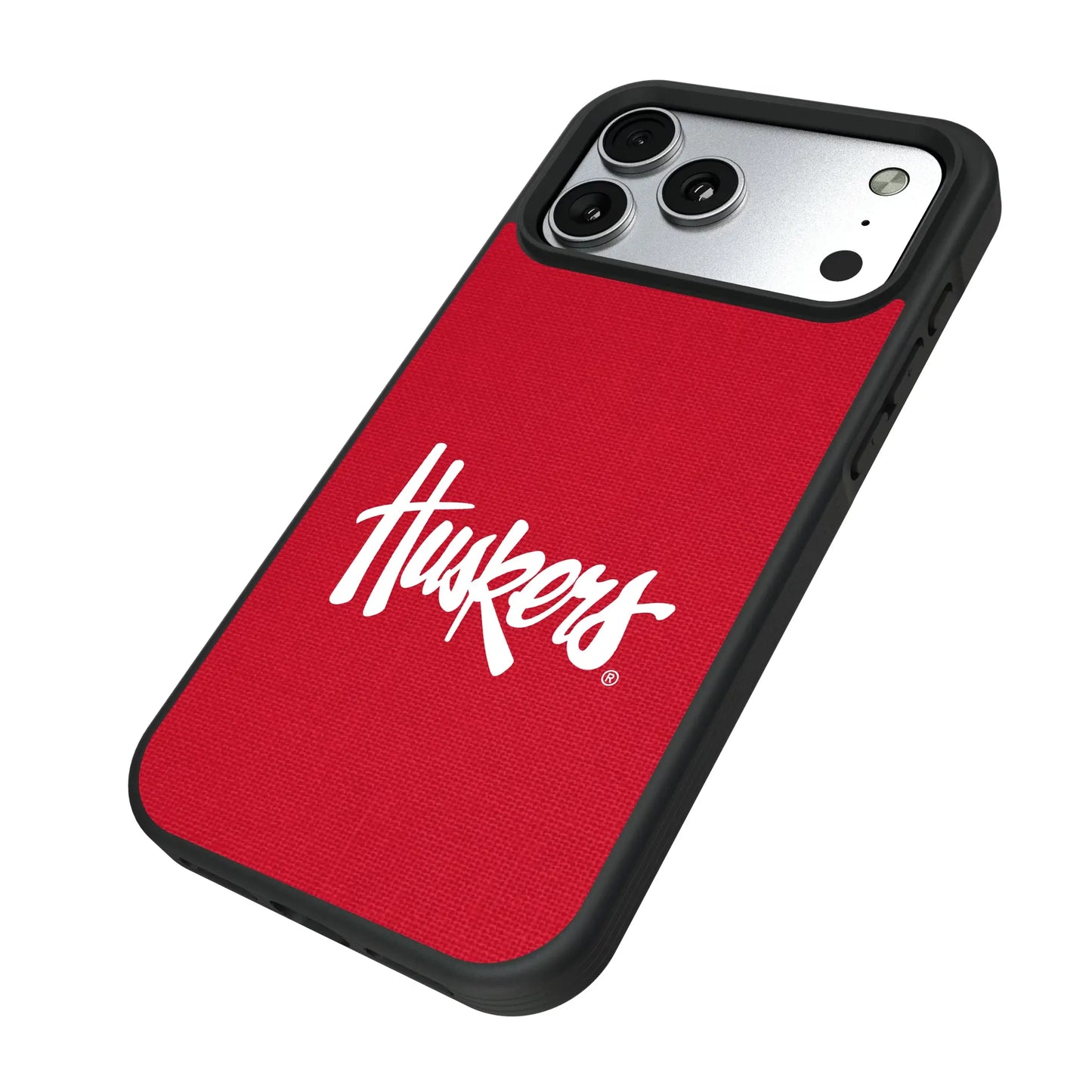 University of Nebraska Huskers Solid Bump Phone Case for Apple iPhone