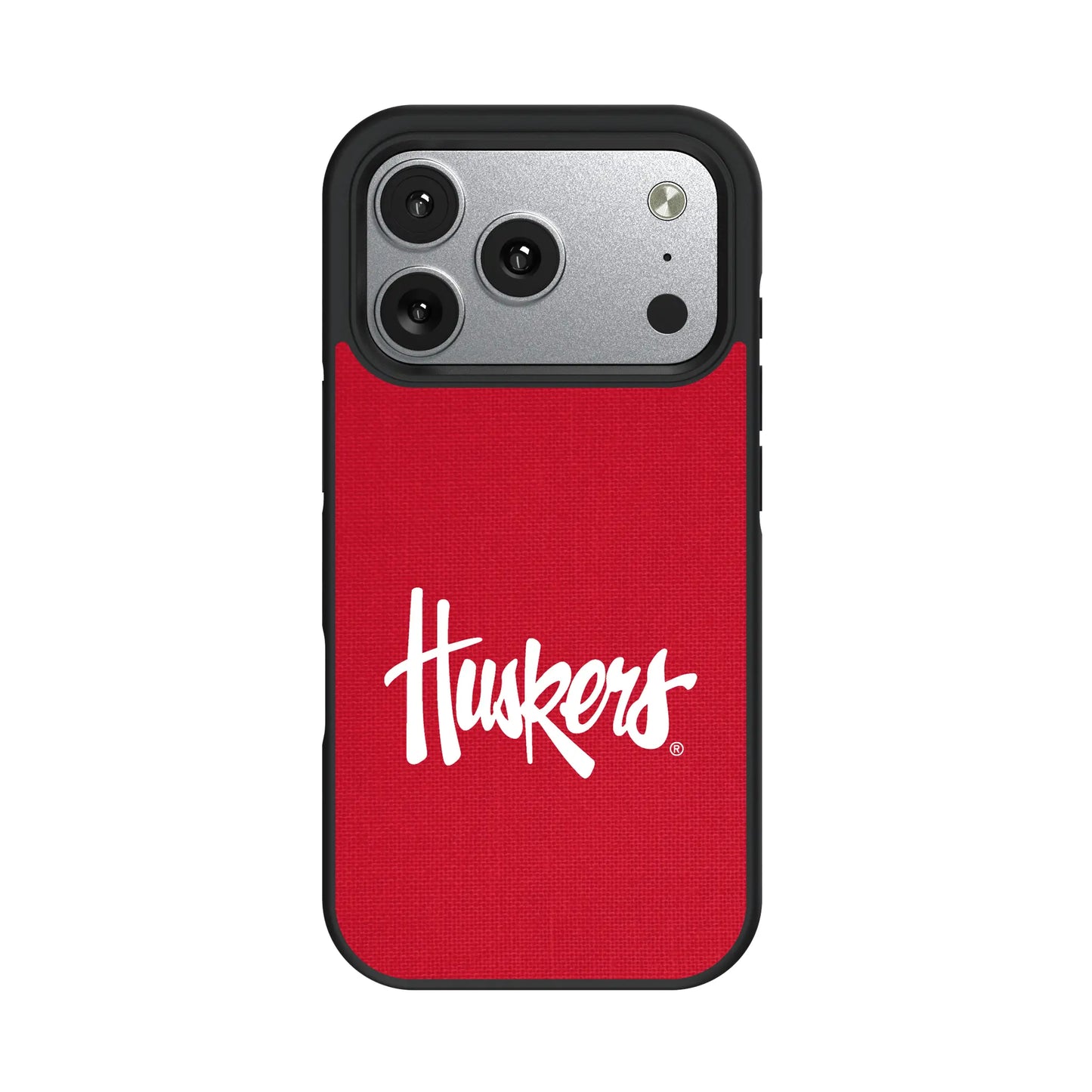 University of Nebraska Huskers Solid Bump Phone Case for Apple iPhone