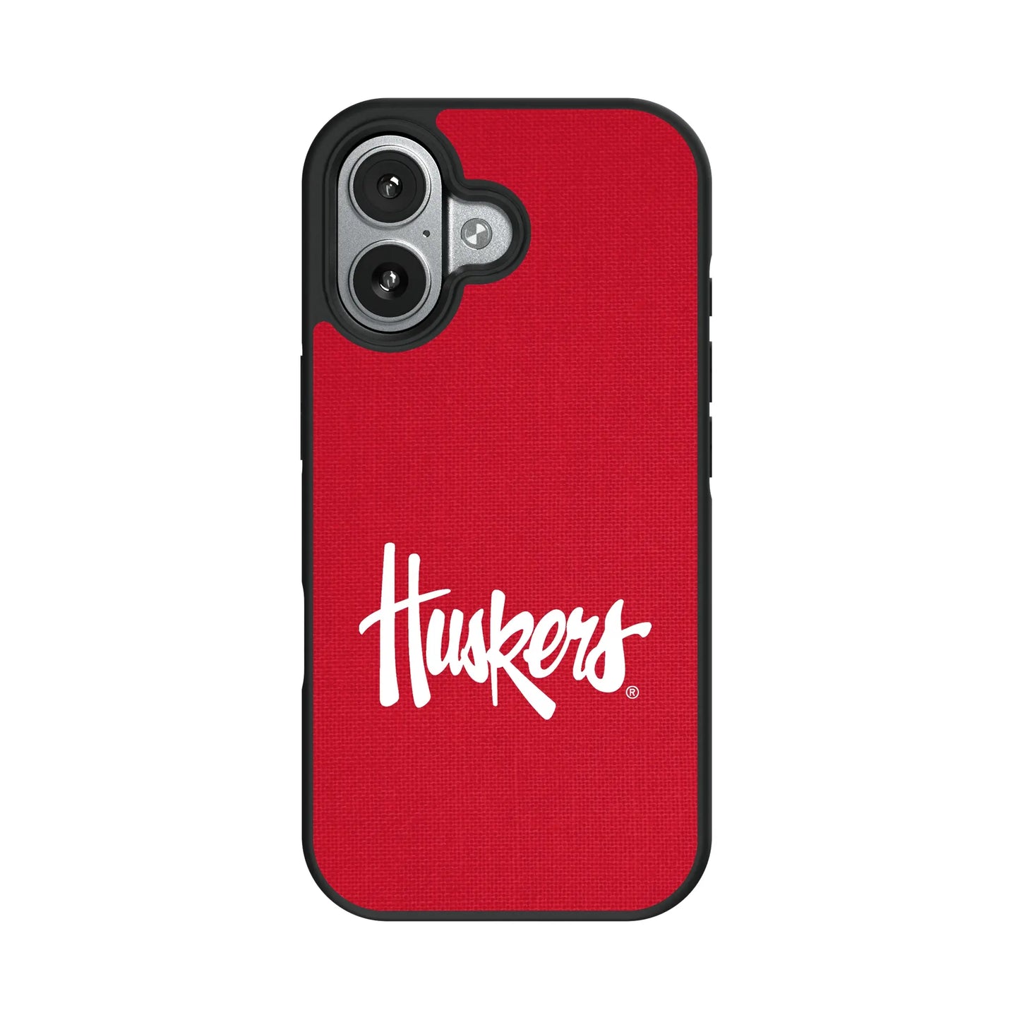 University of Nebraska Huskers Solid Bump Phone Case for Apple iPhone