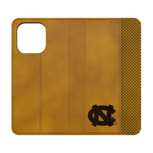 University of North Carolina Tar Heels Burn Folio Phone Case for Apple iPhone