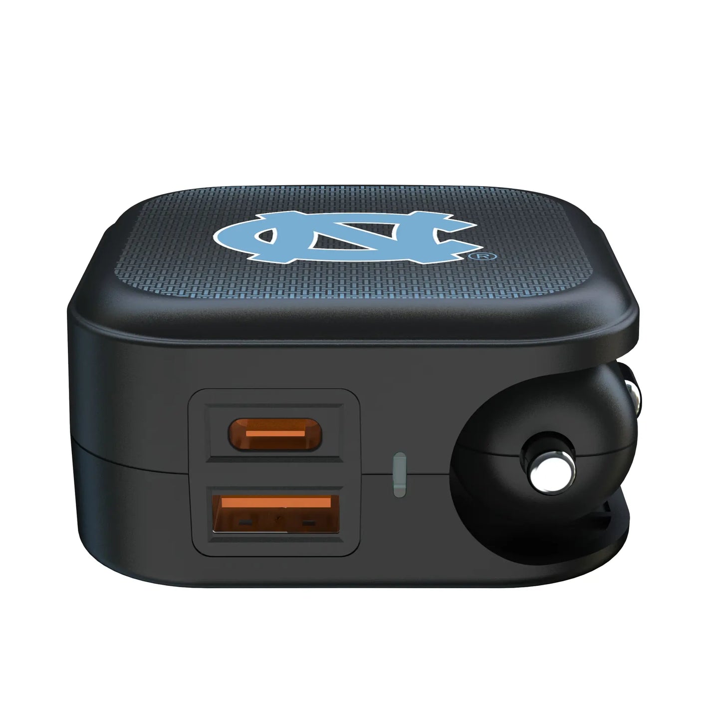 University of North Carolina Tar Heels Linen 2 in 1 USB A/C Charger